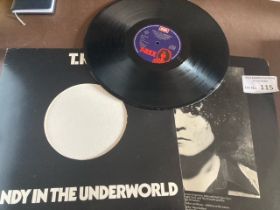 Records : TRex - Dandy in The Underworld album SIG