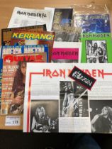 Records : Magazines & Heavy Metal inc Iron Maiden
