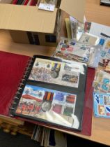 Stamps : Mixed box of world, GB, covers, couple of