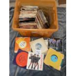 Records : Approx 180 mainly Rock/Pop - 7" singles,