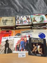 Records: Box of approx 150 7" singles, 1970's/80's