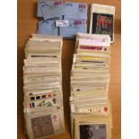Stamps : A crate of GB FDCS and Phq cards many 100