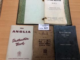 Collectables : Vintage Vehicle Hanbooks includes A