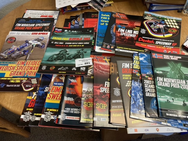 Speedway : Grand Prix Programmes in box 2000-2004