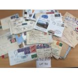 Stamps : World postal history, over 110 items.