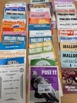 Sports Memorabilia : Mostly Mallory Park motor rac