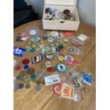 Collectables : Big Box of Badges - pin/button - in