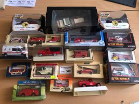 Collectables : Diecast - Fire Engines - 17 Models