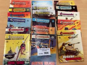 Collectables : Commando comics - 17 x 800 series,