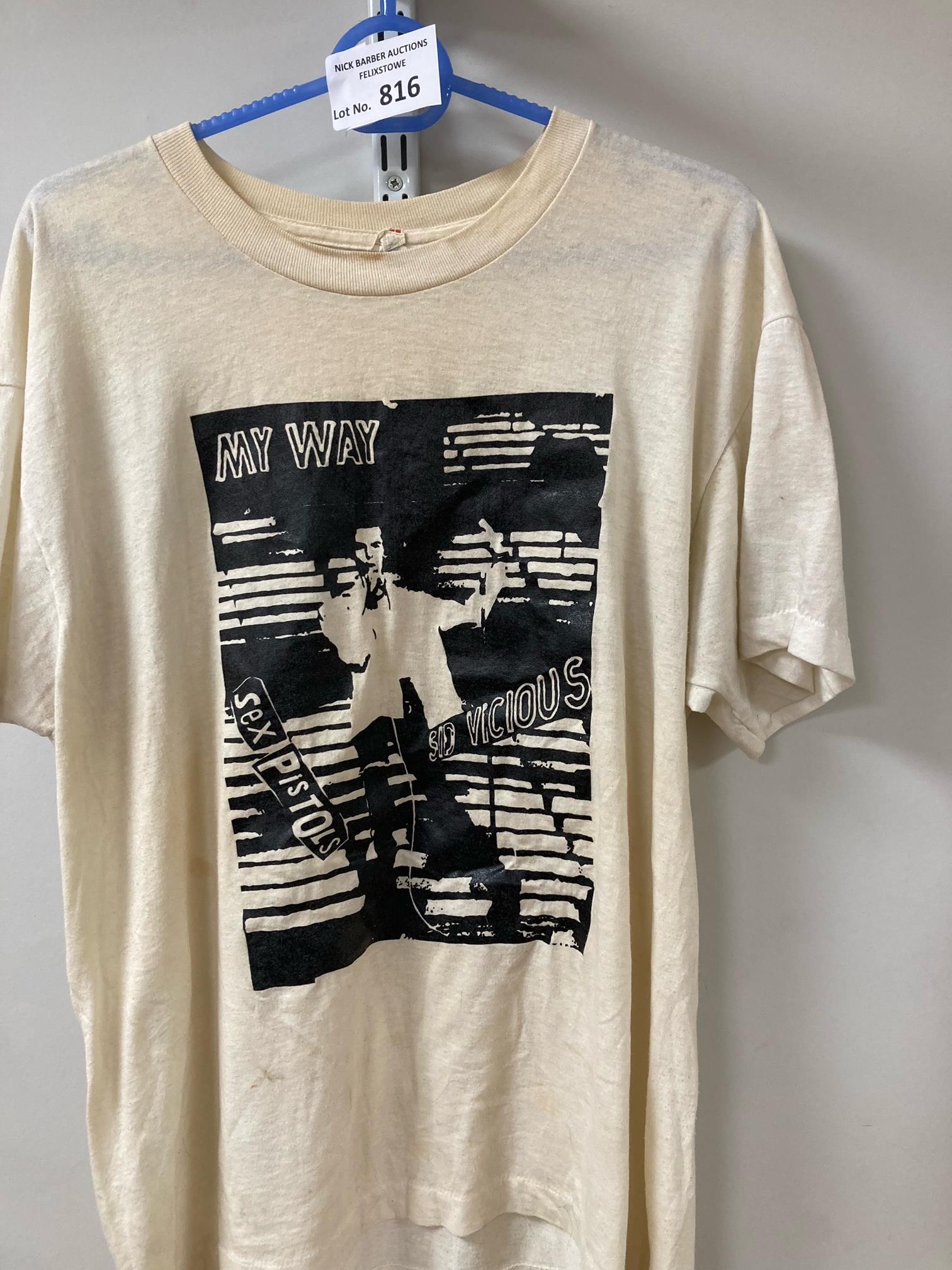 Records : Music 2 x original Sex Pistols T Shirts - Image 2 of 2