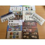 Stamps : GB Presentation Packs 2009 in good condit