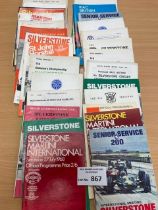 Sports Memorabilia : Silverstone motor racing prog