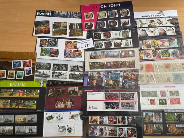 Stamps : GB Presentation Packs 2019 in great condi