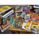 Speedway : Large box of Books/booklets inc Stenner