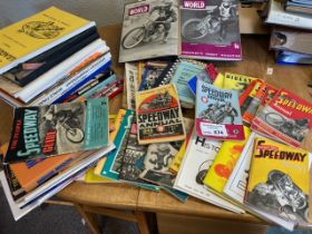 Speedway : Large box of Books/booklets inc Stenner