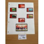 Stamps : China - 50th Anniversary of Communist Par