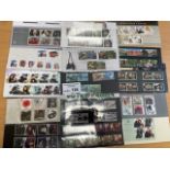 Stamps : GB Presentation Packs 2018 in fine condit