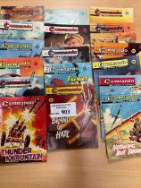 Collectables : Commando comics - 17 x 800 series.