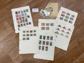 Stamps : Small early collection of Liberia stamps