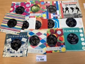 Records : Nice bundle of Beatles 7" singles and EP