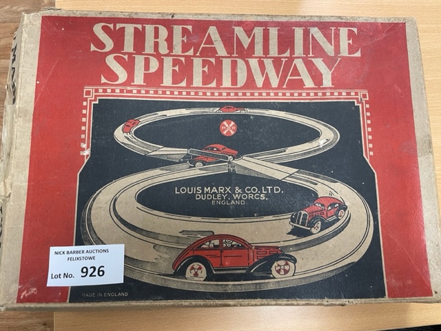 Collectables : 'Streamline Speedway' vintage metal