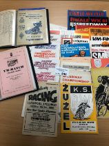 Speedway : Bundle of Foreign programmes 1960s onwa