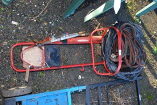 A Porta pack with hoses, gauges and guns.