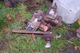 Three crop sprayer water pumps - P.T.O. driven including diaphragm and vane type.