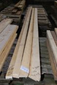 Four lengths of softwood 4" x 1 1/2" x 176" long.