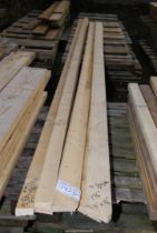 Four lengths of softwood 4" x 1 1/2" x 176" long.