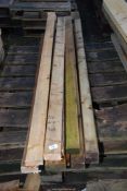 A quantity of softwood 3'' x 1 1/2'' up to 72'' long.