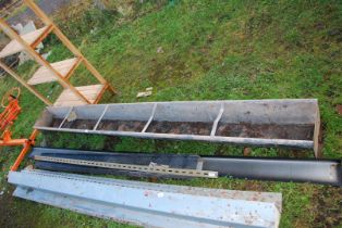 A sheep trough.