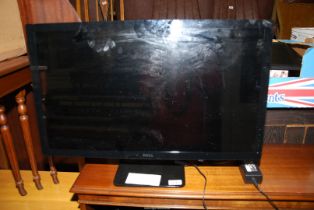 A Del S2740 Lb computer monitor.