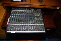 A Pro fx 16 V2 16 Channel Professional effects mixer.