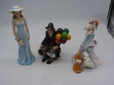 Three figurines to include Royal Doulton 'Loyal Friend',