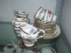 A Paragon 'Tree of Kashmir' Teaset for six.