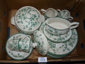 A part BHS Country Vine dinner set.