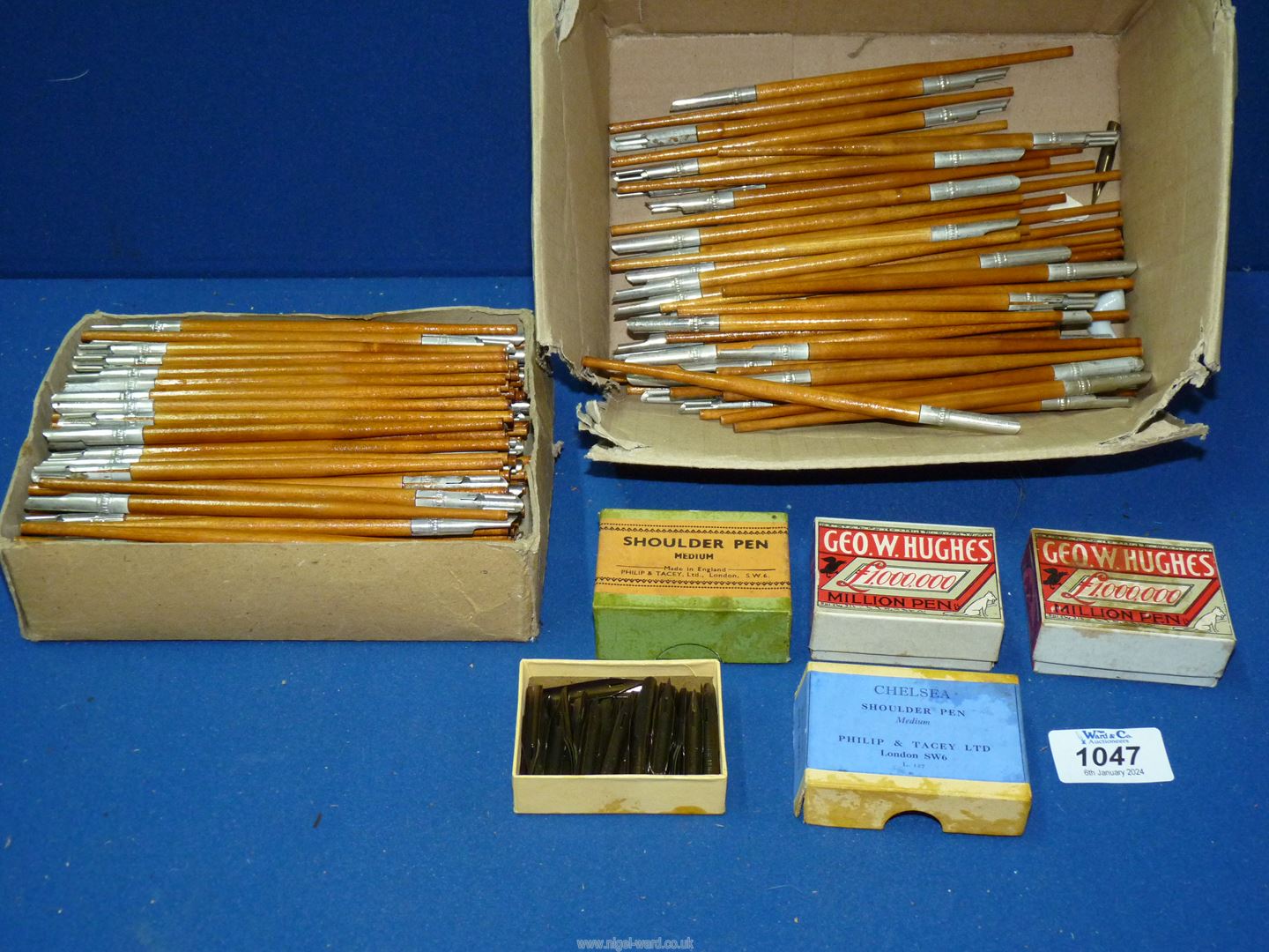 A large quantity of dip pens and nibs to include Criterion, etc.