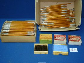 A large quantity of dip pens and nibs to include Criterion, etc.