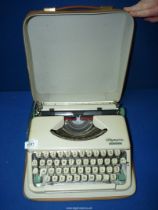 An Olympia Splendid 66 typewriter.