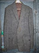 A Hornes Donegal tweed shooting jacket, size medium.
