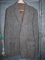 A Hornes Donegal tweed shooting jacket, size medium.