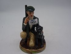 A Royal Doulton 'The Gamekeeper' figure.