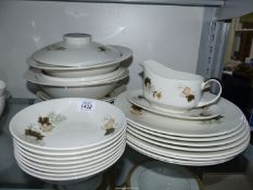 A Royal Doulton 'Westwood' part dinner service for eight including dinner and side plates,