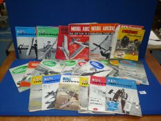 A quantity of 'Model Aircraft' magazines 1955, '56 and 1960, (some issues missing),