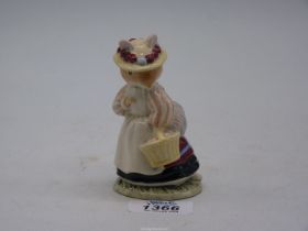 A Royal Doulton figure of Lady Woodmouse, 4" tall.