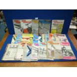 A quantity of vintage 'Aeromodeller' magazines including 1952, '53, '54, '55, '58 and '59,