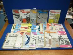 A quantity of vintage 'Aeromodeller' magazines including 1952, '53, '54, '55, '58 and '59,