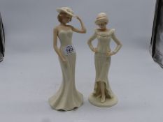 A Regal Collection 1920's Lady Eve figure and Paula figure.
