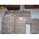 Six volumes of Winston Churchill The Second World War.